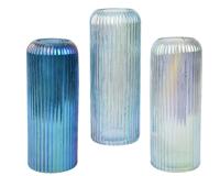 Vaas glas d9.8h24.5 cm a3 - Decoris Vaas glas d9.8h24.5 cm a3 - Decoris