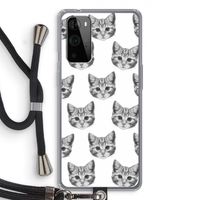 Kitten: OnePlus 9 Pro Transparant Hoesje met koord