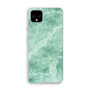 Groen marmer: Pixel 4 XL Transparant Hoesje
