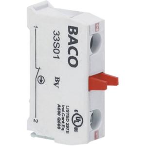 BACO 33S01 Contactelement 1x NC Moment 600 V 1 stuk(s)