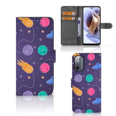Motorola Moto G31 | G41 | Wallet Case | met Pasjes | Space