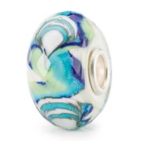 Trollbeads TGLBE-30130 Kraal Oesters van de Zee People's Uniques 2023 - Limited Edition zilver-glas