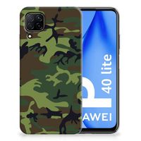 Huawei P40 Lite TPU bumper Army Dark