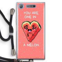One In A Melon: Sony Xperia XZ1 Transparant Hoesje met koord