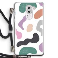 Memphis Shapes: Honor 6X Transparant Hoesje met koord