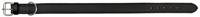 TRIXIE HALSBAND HOND ACTIVE LEER BREED ZWART 65-75X4 CM