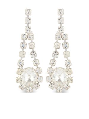 Susan Caplan Vintage boucles d'oreilles pendantes Rediscovered By Susan Caplan (années 1980) - Argent