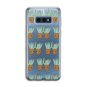 Sansevieria: Samsung Galaxy S10e Transparant Hoesje