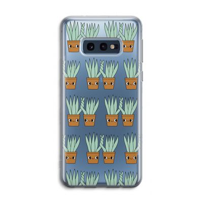 Sansevieria: Samsung Galaxy S10e Transparant Hoesje
