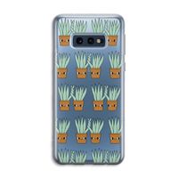 Sansevieria: Samsung Galaxy S10e Transparant Hoesje