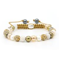 Karma Armband Spiral Sunlight Gold Crystal Karma Armband Spiral Sunlight Gold Crystal