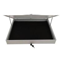 Evoretro Aluminum Display Case Silver