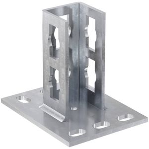Fischer PSF 41 A4 Zadelflens RVS 562848 10 stuk(s)