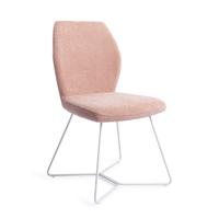 Jesper Home Eetkamerstoel 'Ikata' Beehive White, kleur Anemone