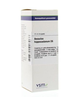 VSM Aesculus hippocastanum D6 (20 ml)