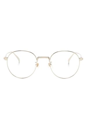 Dunhill lunettes de vue à monture ronde - Or