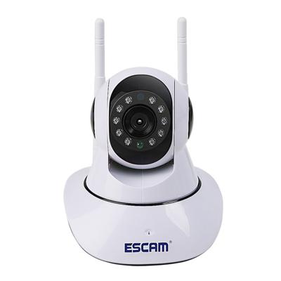 ESCAM G02 720P 1/ 4 inch PTZ WiFi IP-Camera de opsporing van de motie van de steun / Night Vision IR afstand: 8m(White)