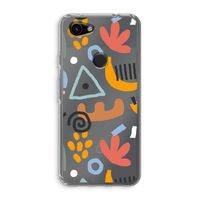Abstract: Google Pixel 3a Transparant Hoesje
