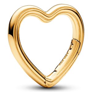 Pandora Me 760081C00 Link Heart Openable zilver goudkleurig