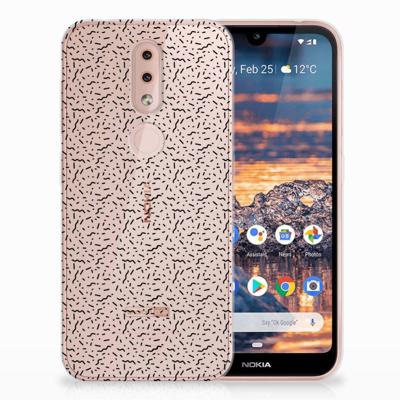 Nokia 4.2 | TPU bumper | Stripes Dots