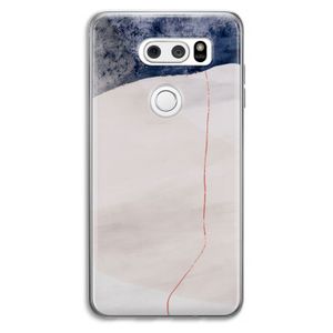 Stone White: LG V30 Transparant Hoesje