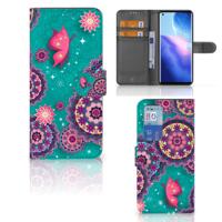 OPPO Find X3 Neo 5G Hoesje Cirkels en Vlinders