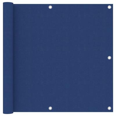VidaXL Balkonscherm 90x400 cm oxford stof blauw