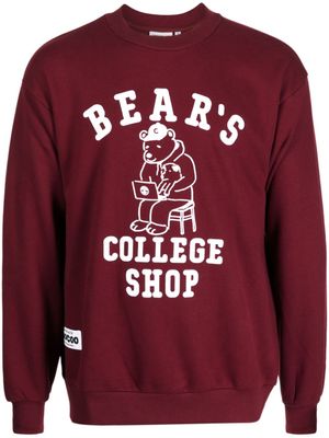CHOCOOLATE sweat à imprimé graphique - Rouge