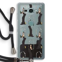Pop Some Kim: Sony Xperia XZ2 Compact Transparant Hoesje met koord