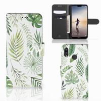 Huawei P20 Lite Hoesje Leaves