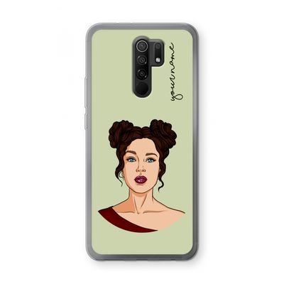 Pop-Art Creator: Xiaomi Redmi 9 Transparant Hoesje