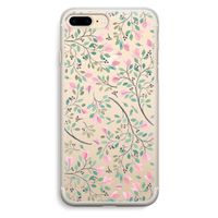 Sierlijke bloemen: iPhone 7 Plus Transparant Hoesje