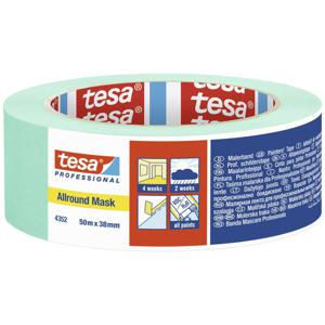 TESA Professional 4352 50 m Maskeertape voor algemeen gebruik Geschikt voor gebruik binnen Geschikt voor buitengebruik Papier Groen