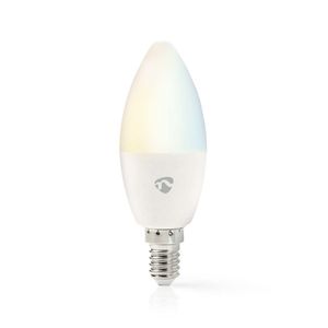 Nedis WIFILRW10E14 Smartlife LED-lamp E14 470 lm 4.9 W warm-cool white