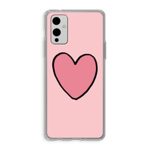Hartje: OnePlus 9 Transparant Hoesje