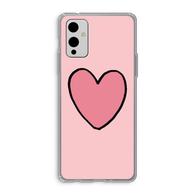 Hartje: OnePlus 9 Transparant Hoesje