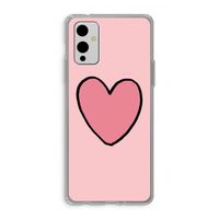 Hartje: OnePlus 9 Transparant Hoesje