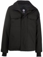 Canada Goose veste matelassée à patch logo - Noir