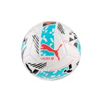 PUMA Orbita LaLiga 1 Mini Voetbal Maat 1 2025-2026 Wit Blauw Zwart