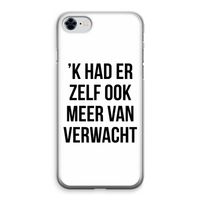 Meer verwacht: iPhone 8 Transparant Hoesje