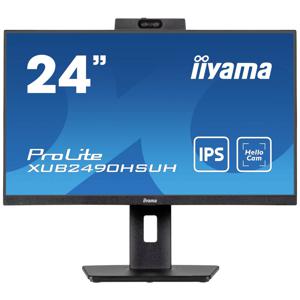 Iiyama ProLite XUB2490HSUH-B1 LED-monitor Energielabel D (A - G) 60.5 cm (23.8 inch) 1920 x 1080 Pixel 16:9 4 ms HDMI, DisplayPort, USB 3.2 Gen 1,