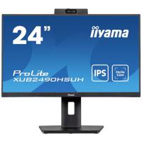 Iiyama ProLite XUB2490HSUH-B1 LED-monitor Energielabel D (A - G) 60.5 cm (23.8 inch) 1920 x 1080 Pixel 16:9 4 ms HDMI, DisplayPort, USB 3.2 Gen 1, - thumbnail