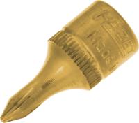 HAZET Dopsleutelbit 8506-PH1 · 1/4 inch (6,3 mm) vierkant hol · Kruiskop profiel PH · SW PH1