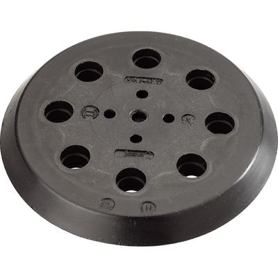 Quick-Stick Hechtsteunschijf, geperforeerd voor Bosch excentrische schuurmachine 125 mm Steunschijf