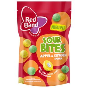 Red Band Red Band - Sour Bites Mix 145 Gram 8 Stuks