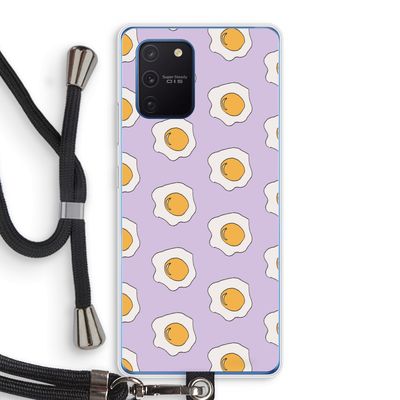 Bacon to my eggs #1: Samsung Galaxy Note 10 Lite Transparant Hoesje met koord
