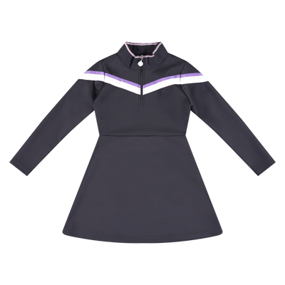 Vinrose Meisjes jurk - Dress blauw