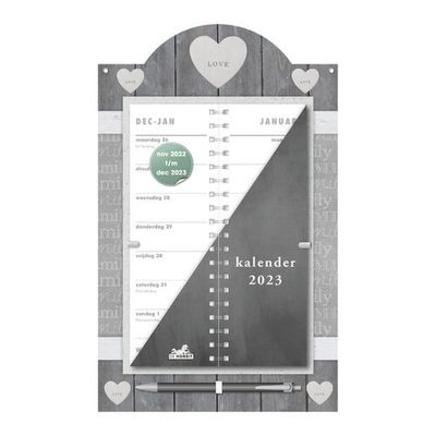 Omslagkalender Luxe Home 2023 - Spiraalgebonden (8719231174238)