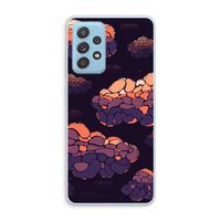 Patroon Wolken: Samsung Galaxy A73 Transparant Hoesje