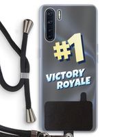 Victory Royale: Oppo A91 Transparant Hoesje met koord